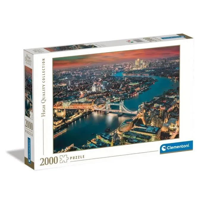 Puzzle 2000 pièces : Vue aérienne de Londres-0
