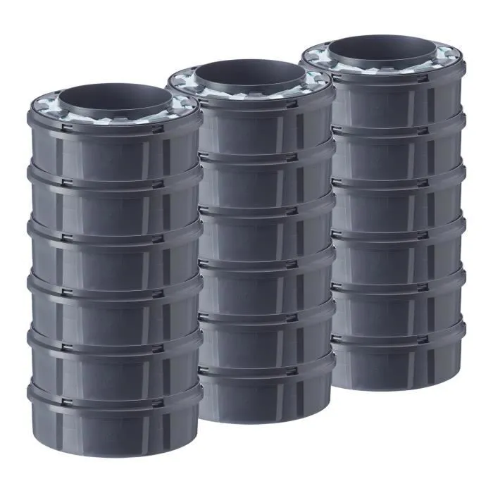 TOMMEE TIPEE - Recharges pour poubelles à couches - Twist & Click - Film multicouche antibactérien - Pack de 18-0