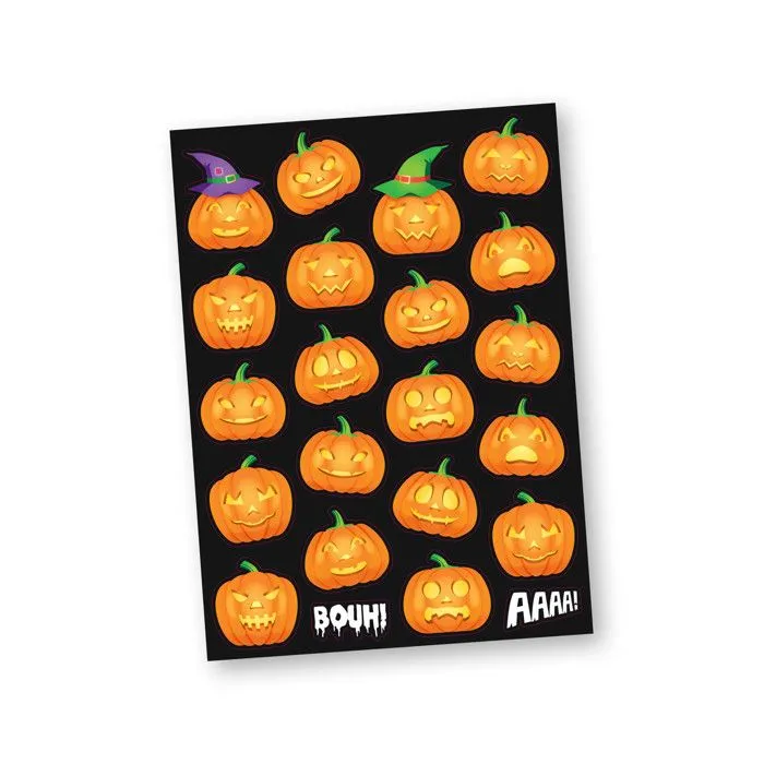 Sticker Gommettes Halloween 44 pièces-0