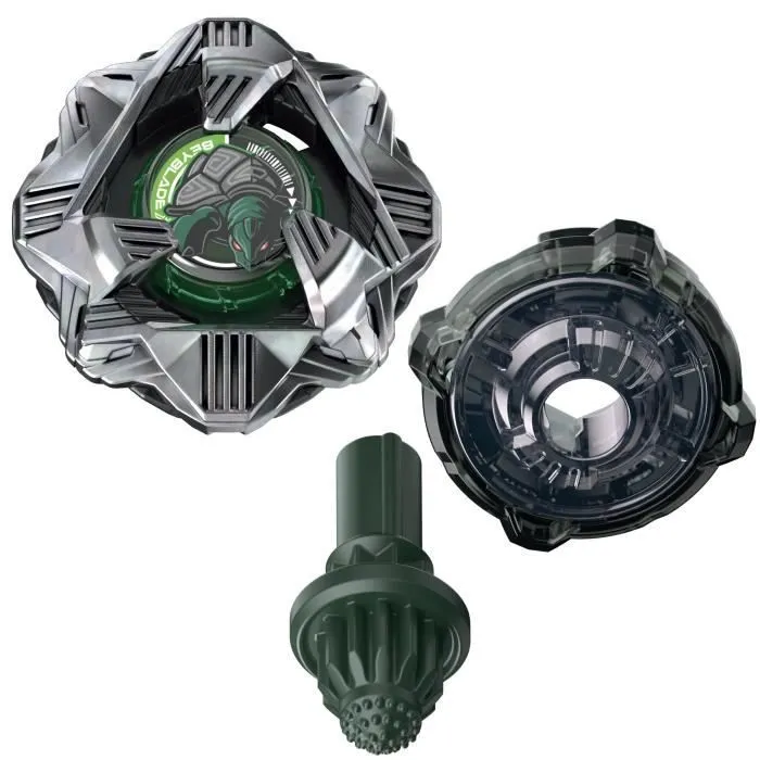 Beyblade X Pack Obsidian Shell 4-60D, toupie de combat de type défense authentiques Takara Tomy, Dès 8 ans-2