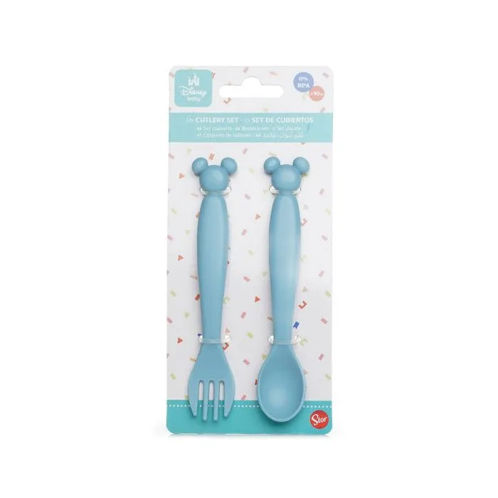 SET DE 2 COUVERTS SILHOUETTE MICKEY-2