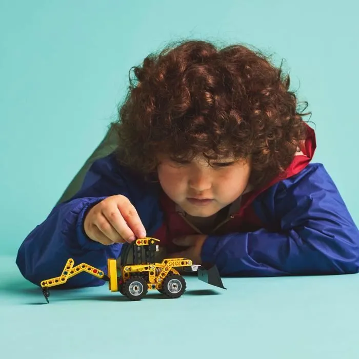 LEGO Technic 42197 Le tractopelle - Jeu de construction et cadeau pour garçon dès 7 ans-4