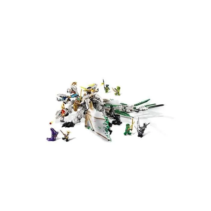 Jouet - LEGO - NINJAGO - Ultra Dragon - 951 pièces - Vert, Noir, Argenté-4