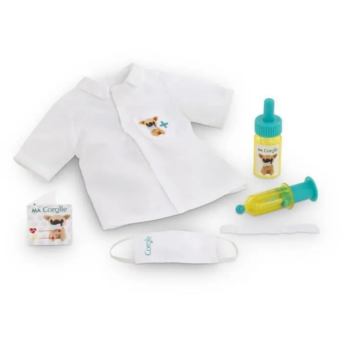 Accessoires poupée - COROLLE - Kit de Jeu Vétérinaire - Pour poupée 36 cm - 6 accessoires - Dès 4 ans-8