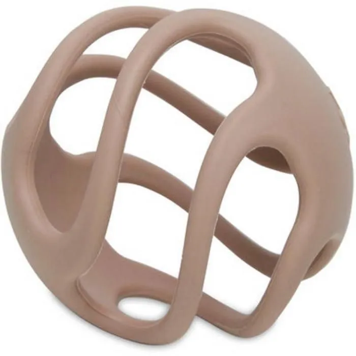 Anneau de dentition Balle Silicone Silicone Biscuit - Jollein - Bébé-1