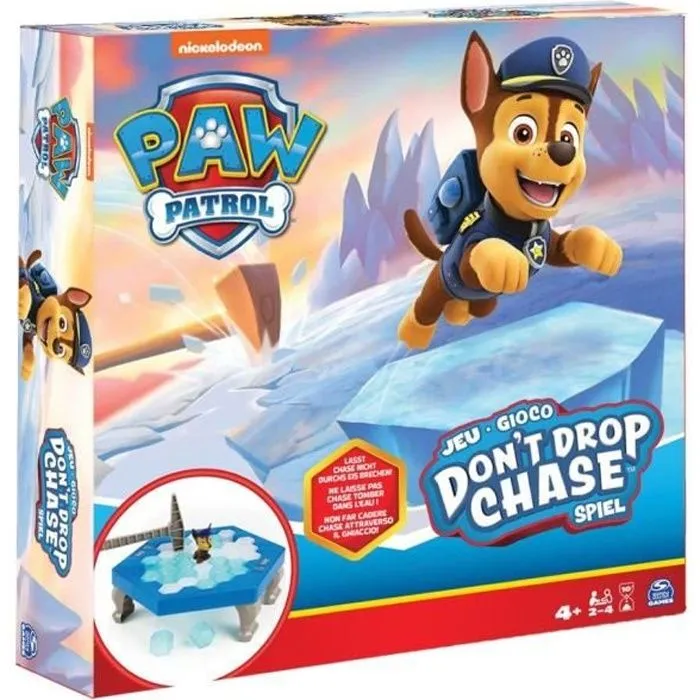 Pat' Patrouille - Don't Drop Chase - Jeu de société - Jeu d'action fun et dynamique-0