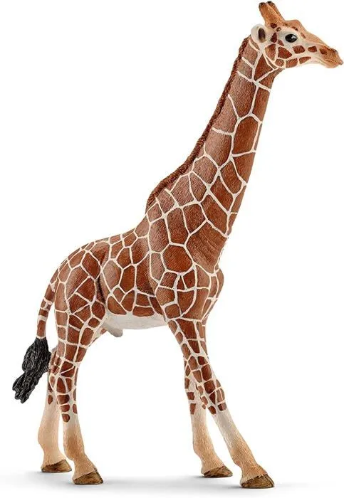 Figurine Girafe mâle de la savane, SCHLEICH 14749 Wild life, Dès 3 ans-1