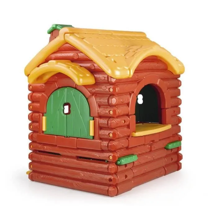 Maison de jeux - FEBER - Le Refuge de Montagne - Plastique Anti-UV - Avec tablette et bancs-4