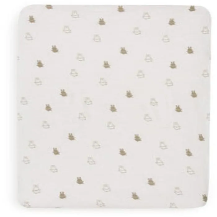 Drap-housse Jersey Happy Miffy Vert Olive - 60 x 120 cm - Jollein - Lit bébé-2