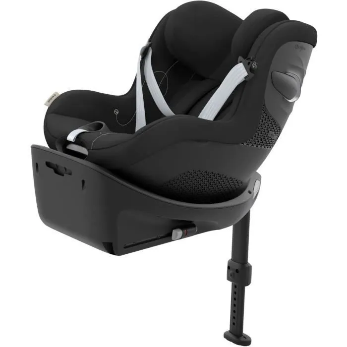 Siège Auto Sirona G i-Size - Moon Black - CYBEX - Rotation 360° - Inclinable - Protection latérale-1
