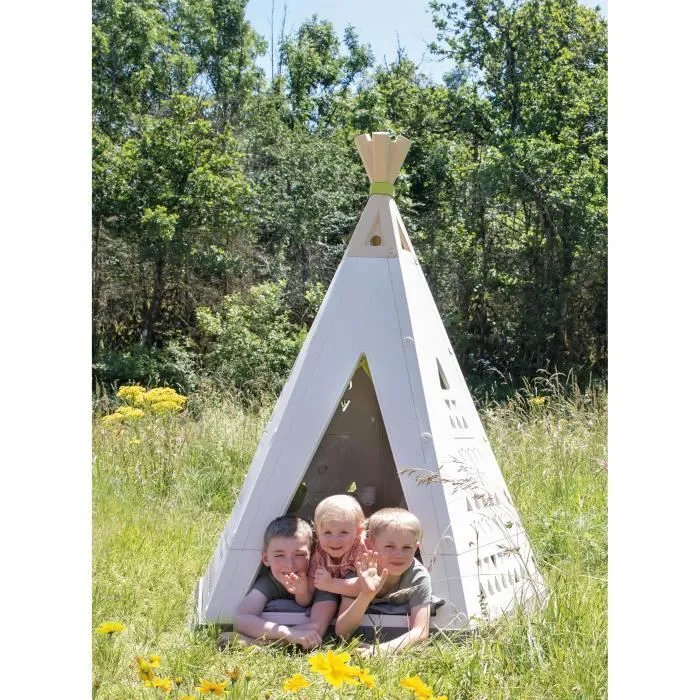 Tipi intérieur/extérieur évolutif Smoby - Anti-UV - 147x140x183,5 cm-1