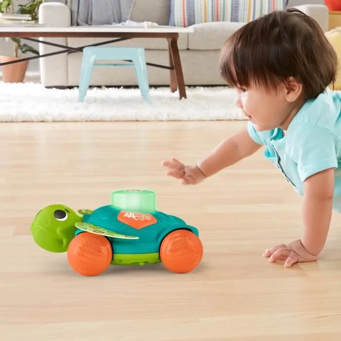 Jouet d'éveil Fisher-Price Linkimals Manu la tortue pour bébé dès 9 mois-3