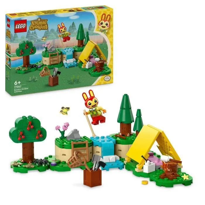 LEGO Animal Crossing 77047 Activités de Plein Air de Clara, Jouet de Construction Créatif-0