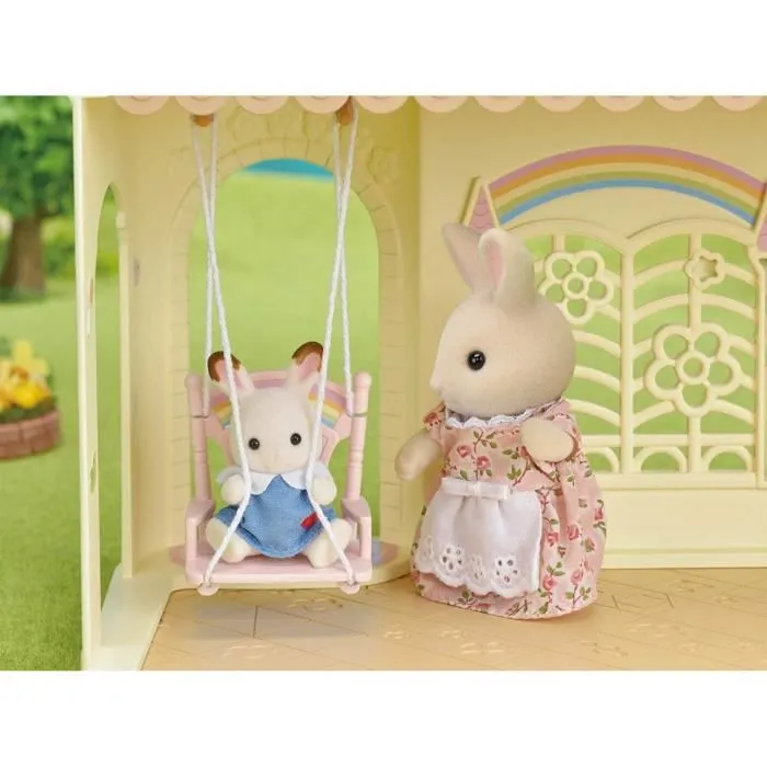 SYLVANIAN FAMILIES - 5316 - La crèche des bébés - Château avec accessoires de jeu - Bleu-2