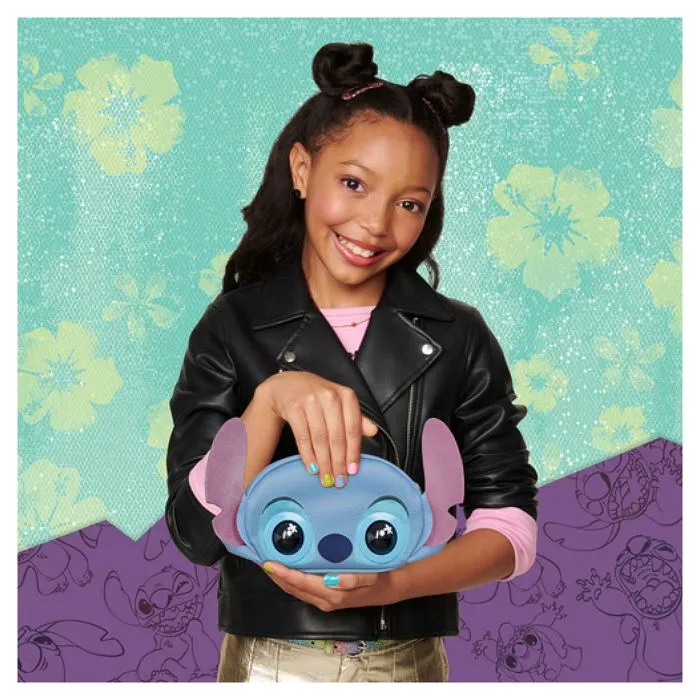 Sac à main - Disney - Lilo et Stitch - Bleu - Interactif avec sons - Pour enfants 5+-1