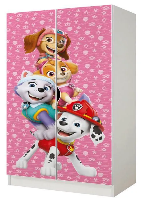 Armoire à Deux Portes - PAW Patrol : La Pat' Patrouille - 7- Dim: 161,5 (H) cm Meubles pour Enfants-0