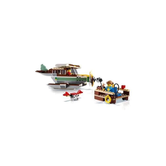 LEGO Creator - La péniche au bord du fleuve - 31093 - Jeu de construction-2