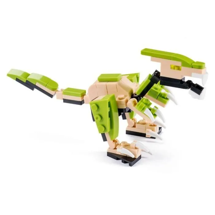 SHOP-STORY - MINI DINO DEINONYCHUS : Dinosaure en Briques à Construire-0