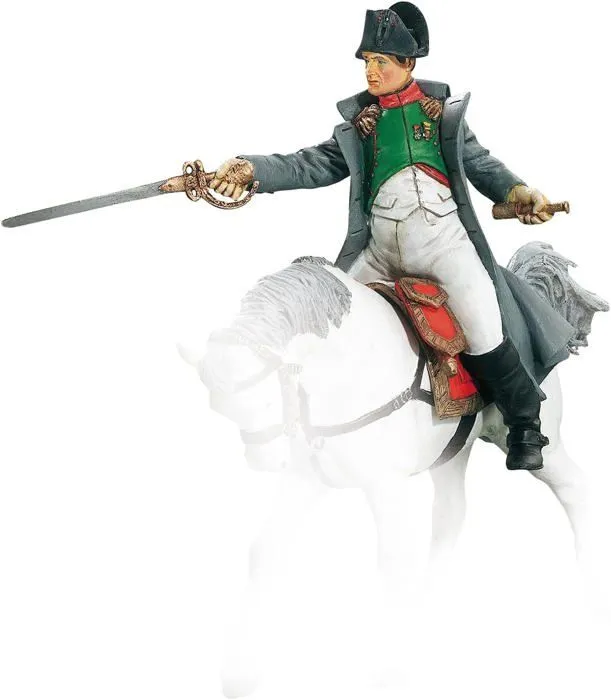 Figurine Napoléon PAPO - Figurine peinte à la main - 9 cm - Enfant 3 ans et plus-1