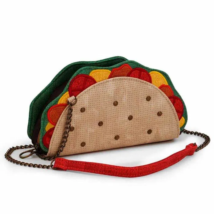 Sac à Bandoulière - Oh My Pop! - Tacos - Beige - Taille Unique - Mixte-0