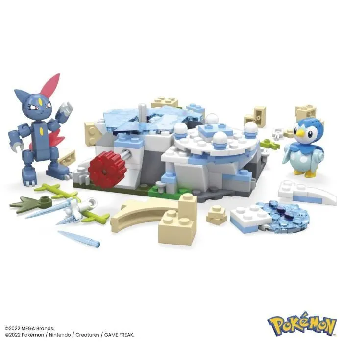 MEGA Pokémon - Tiplouf et Farfuret - Jouet de construction - 7 ans et + HKT20-1