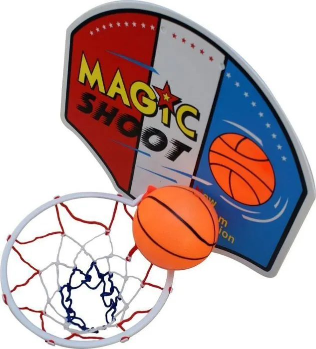 Panier de basket-ball - panneau de basket-ball Enero - 1044668 - Panneau Basketball - BÃBÃ 40x32x8cm + ballon-0