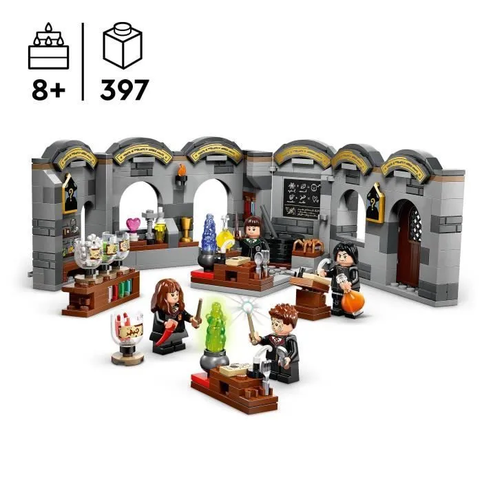 LEGO® Harry Potter 76431 Le château de Poudlard : le cours de potions - Jeu pour enfants-1