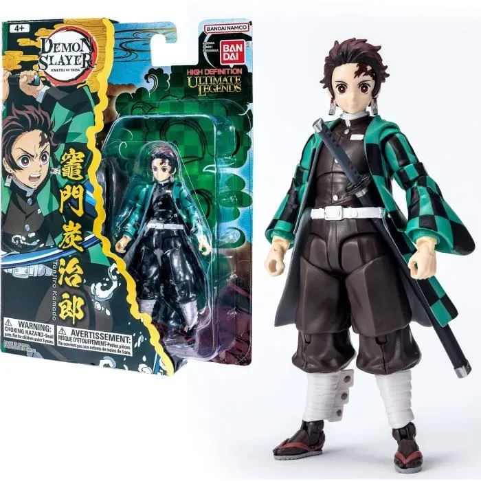 BANDAI - Ultimate Legends HD - Figurine d'action Demon Slayer 12 cm - Tanjiro Kamado - VE88961-0