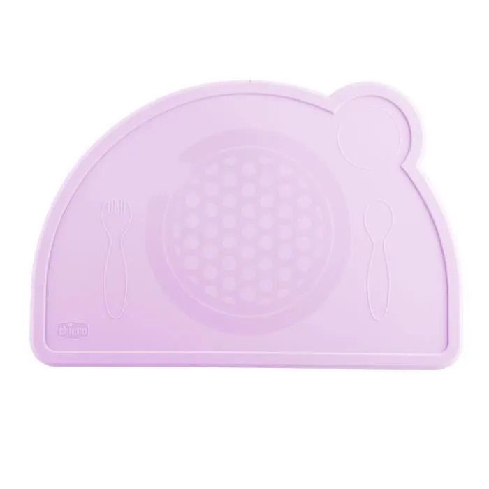 Chicco Take Eat Easy Set de Table +18m Rose-2