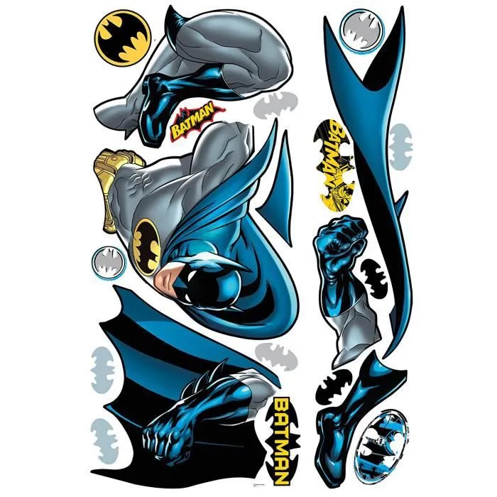 Sticker géant repositionnable Batman DC Comics 68,6CM X 101,6CM-2
