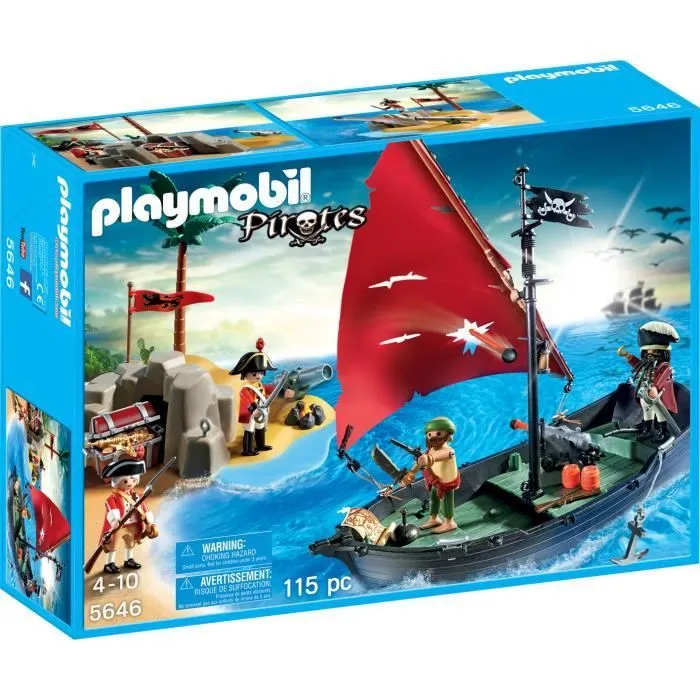 Playmobil Pirates Pirate Club De Set - Jeux-Jouets-0