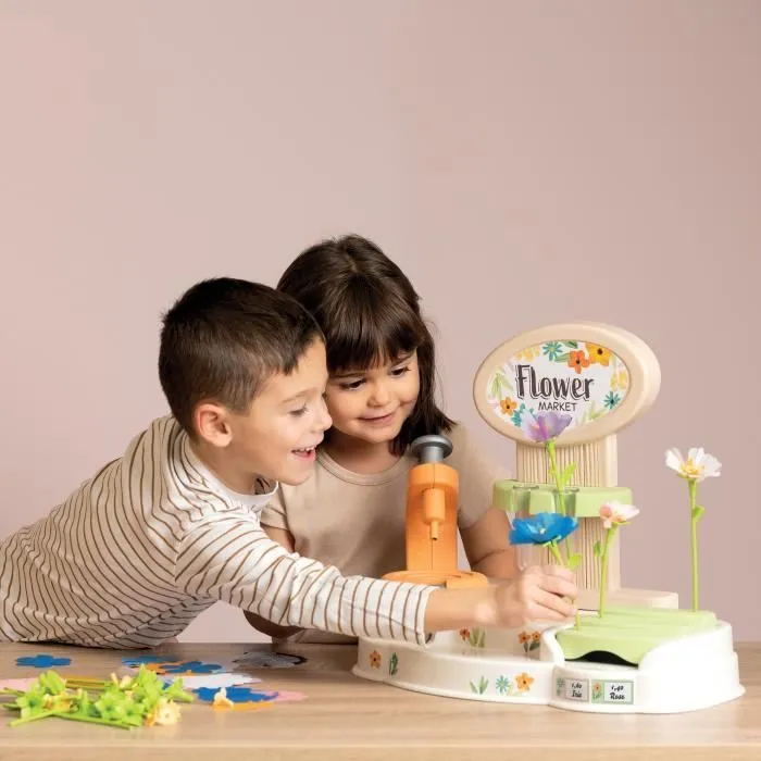 Smoby - Marchande Marché aux fleurs - Dès 3 Ans-3