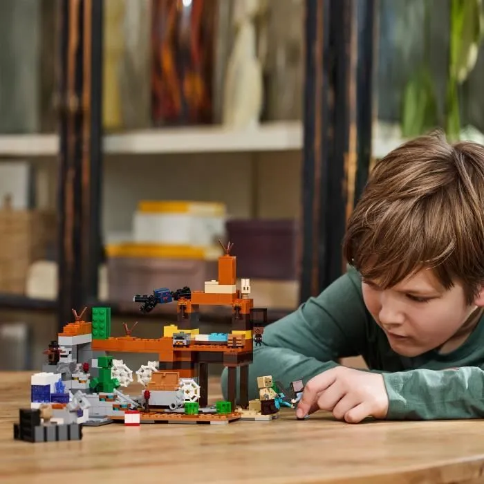 LEGO® Minecraft® 21263 La mine des Badlands - Jouet pour enfants inspiré du jeu vidéo-4