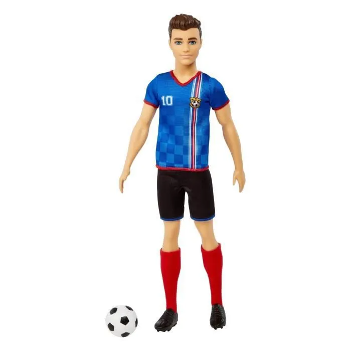 Barbie - Ken Footballeur - Poupée Mannequin - Dès 3 ans-0