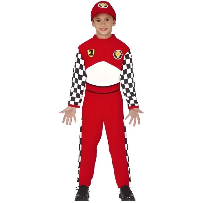 DÉGUISEMENT PILOTE FORMULE 1 ENFANT-0