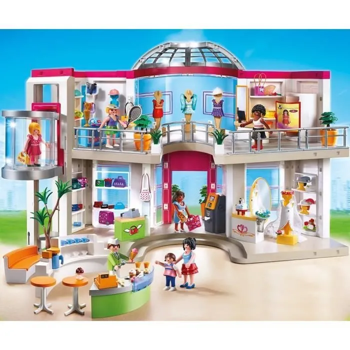 PLAYMOBIL 5485 Grand Magasin Aménagé-1