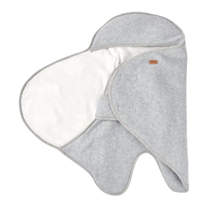 Babynomade® double polaire Gris chiné-1