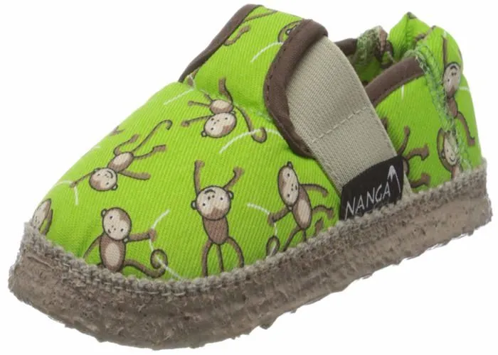 Chausson - pantoufle - babouche Nanga - 20-0409 - Lustige Affen, Chaussons Mules Mixte Enfant-0
