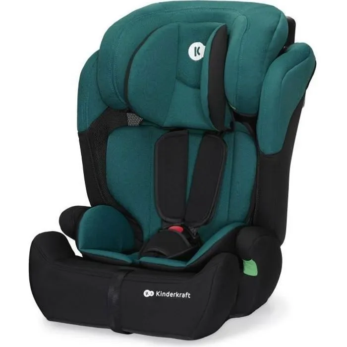 Siège auto I-size 76-150 cm - KINDERKRAFT COMFORT UP2 - Têtière ajustable - Installation rapide - 15 mois à 12 ans - Vert-0