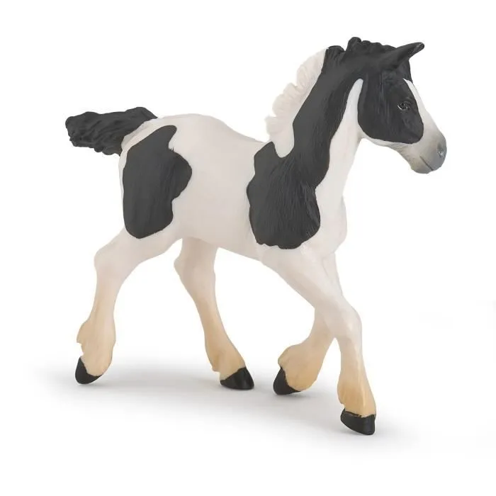 Figurine Poulain cob pie - PAPO - CHEVAUX, POULAINS ET PONEYS - Intérieur - Mixte-0