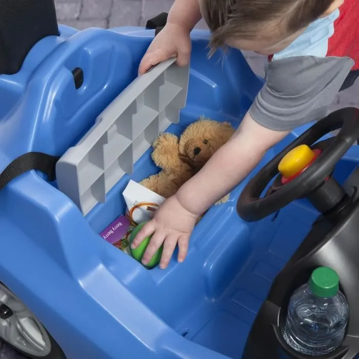 Step2 - Push Whisper Ride - Voiture Enfant Porteur Auto bleu-1