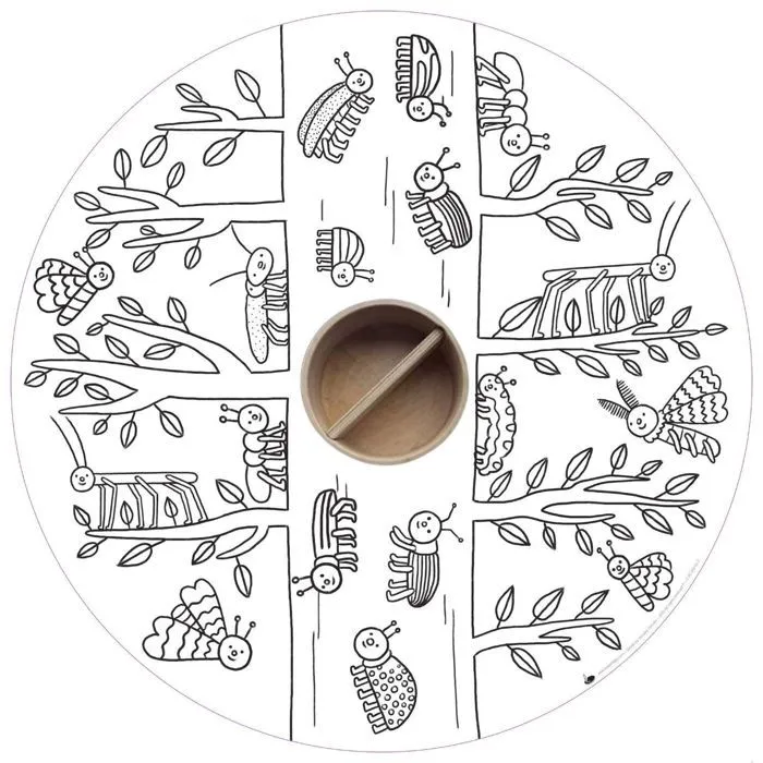 Recharge de feuilles de coloriage - Drawin’Kids - Little Friends - 20 feuilles - 70cm - Imprimées en France-0