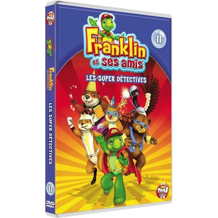 DVD - Franklin et ses amis - 11 - Les supers détectives-0