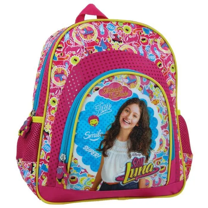 Soy Luna Sac a dos cartable pour l'école maternelle et loisirs et activité extrascolaires-0