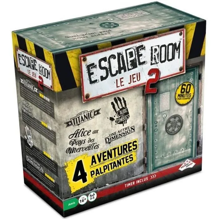 Escape Games 2 - Coffret 4 jeux-0