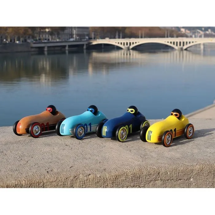 Voiture en bois - Vilac - Voiture Old sport Compet’ - Bois naturel - Pour enfants à partir de 2 ans - Mixte-5