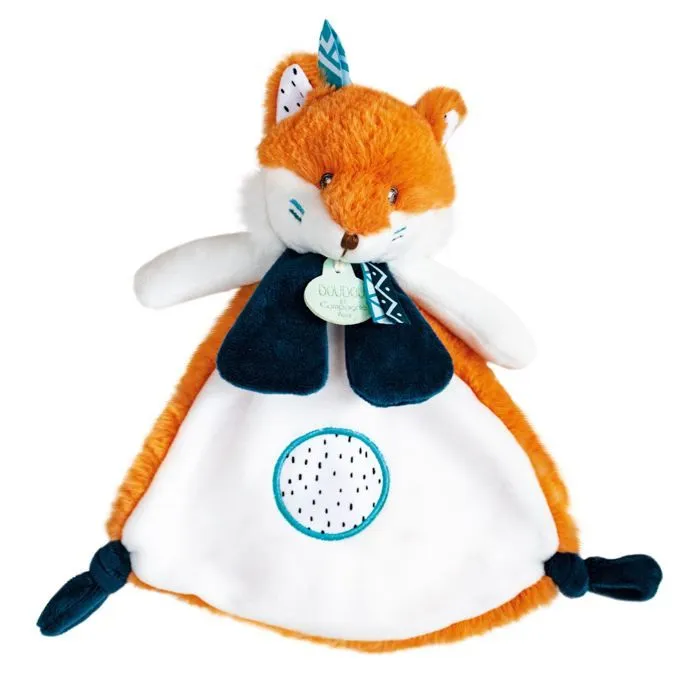 Doudou Renard - DOUDOU ET COMPAGNIE - Tiwipi - 23 cm - Plat - Mixte-0