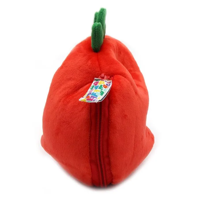 Peluche - Les Déglingos - Flipetz Coccinelle Tomate - 2 en 1 - Rouge - 18x10x17 cm-5