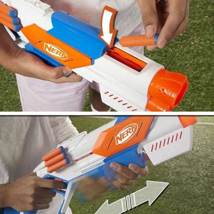 Nerf NSeries blaster Strikeback à fléchette, 18 fléchettes, à partir de 8 ans-3