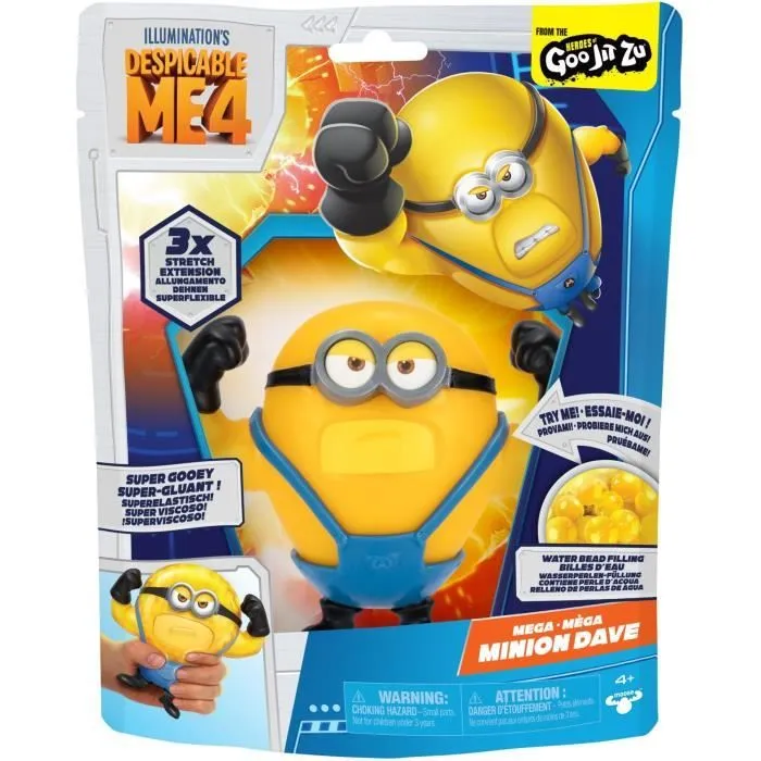 Figurine - Goo Jit Zu - Dave 13cm - Moi Moche et Méchant 4-3